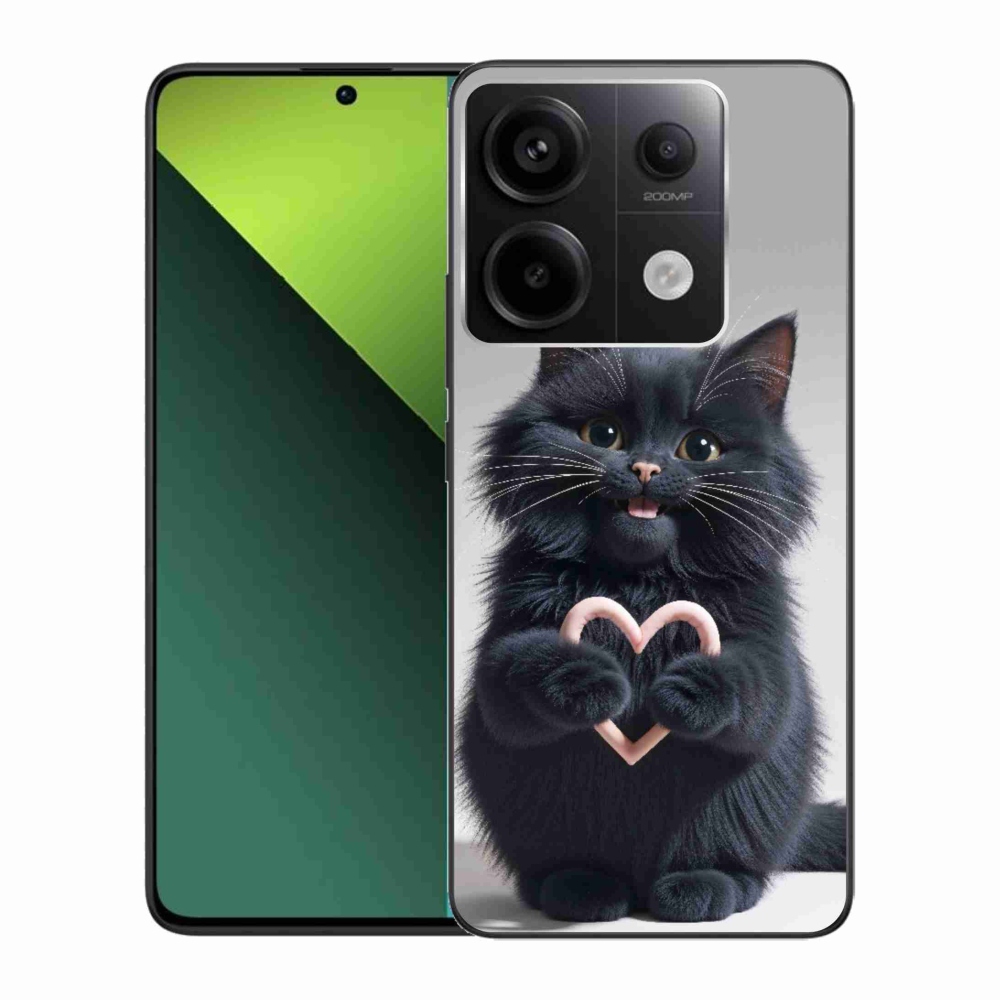 Gelový kryt mmCase na Xiaomi Redmi Note 13 Pro 5G/Poco X6 5G - kočičí láska 3