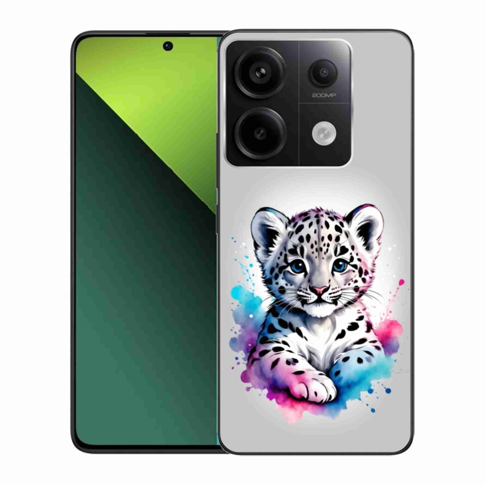 Gelový kryt mmCase na Xiaomi Redmi Note 13 Pro 5G/Poco X6 5G - levhartí mládě