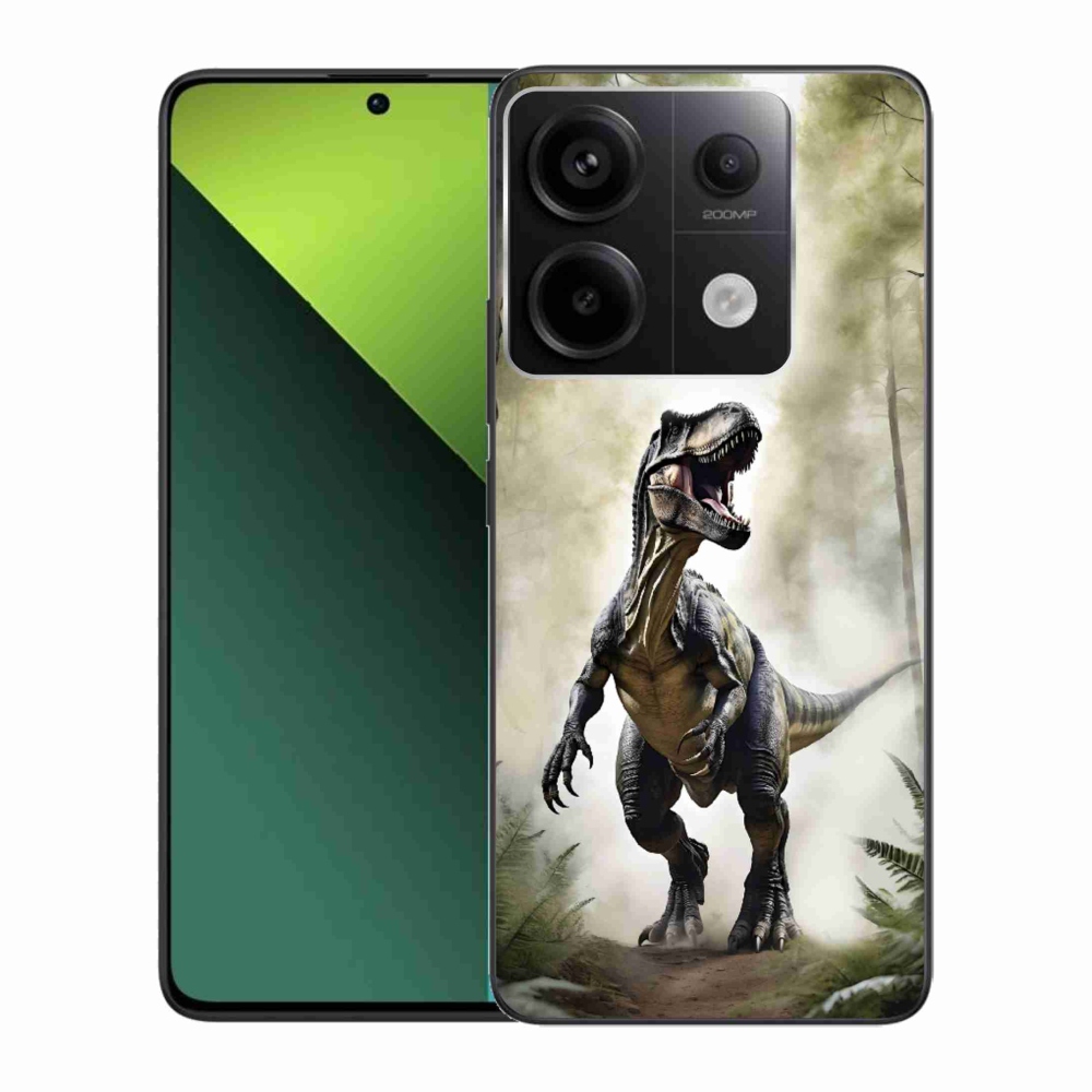 Gelový kryt mmCase na Xiaomi Redmi Note 13 Pro 5G/Poco X6 5G - naštvaný T-Rex