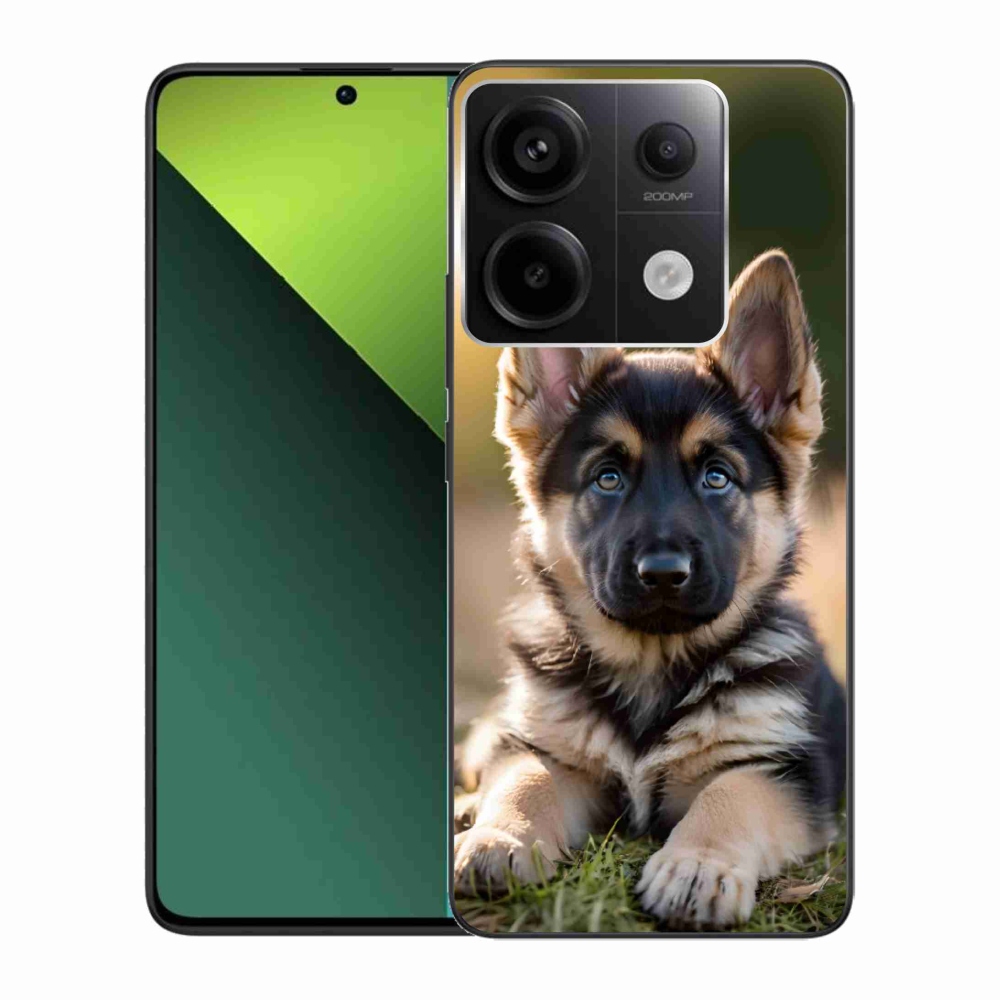 Gelový kryt mmCase na Xiaomi Redmi Note 13 Pro 5G/Poco X6 5G - německý ovčák v přírodě