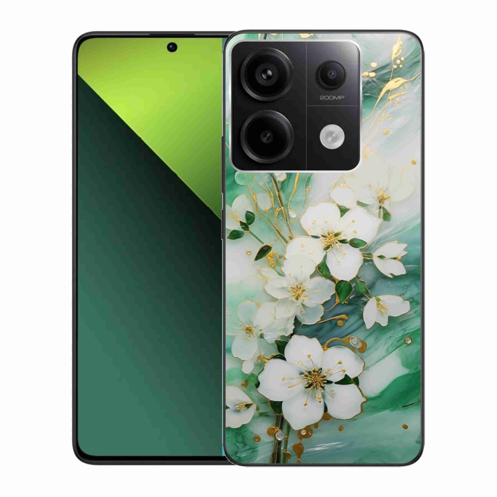 Gelový kryt mmCase na Xiaomi Redmi Note 13 Pro 5G/Poco X6 5G - něžné květy