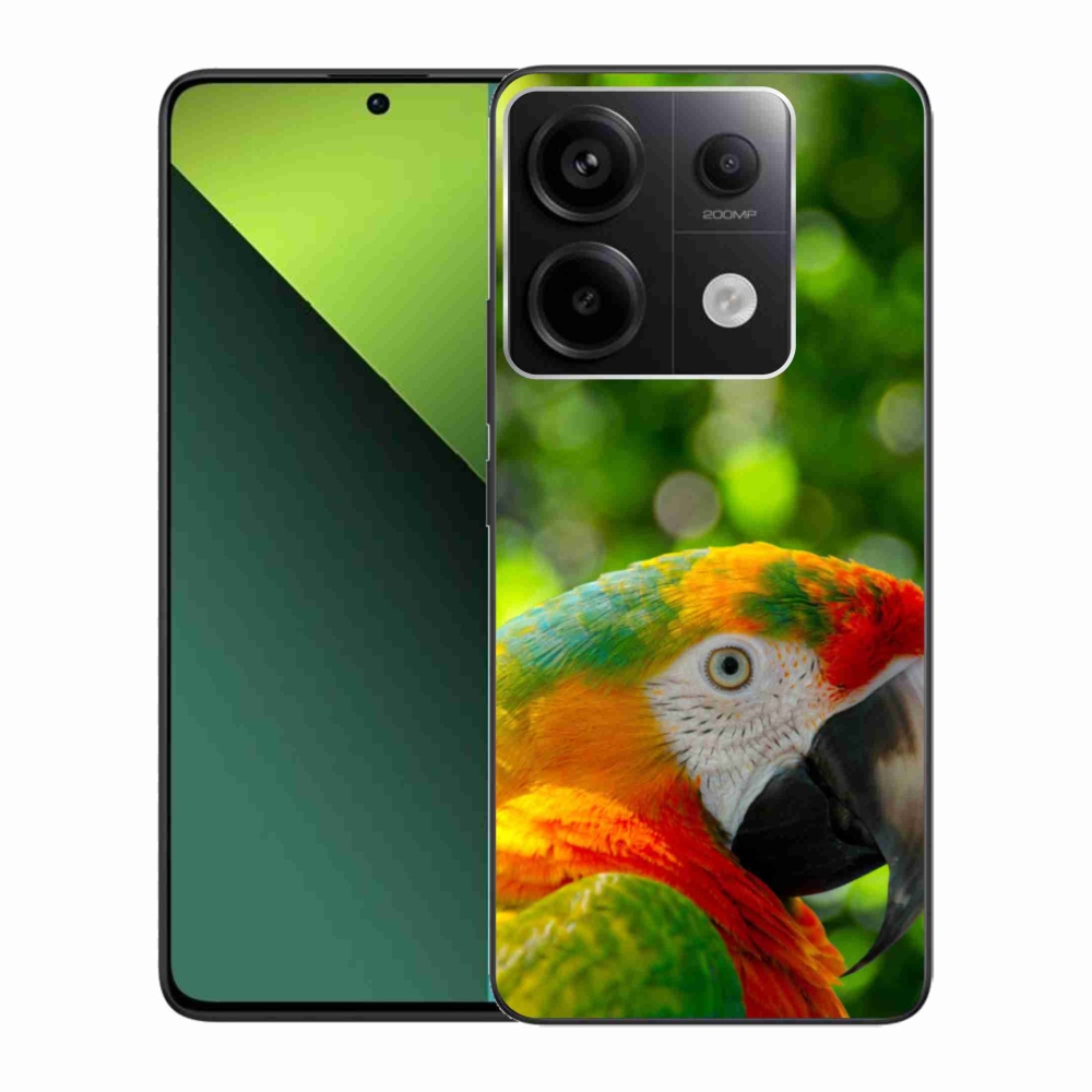 Gelový kryt mmCase na Xiaomi Redmi Note 13 Pro 5G/Poco X6 5G - papoušek ara 3
