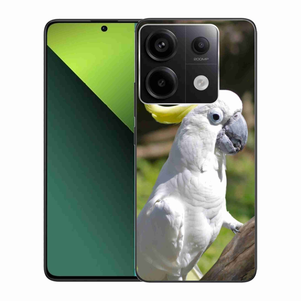Gelový kryt mmCase na Xiaomi Redmi Note 13 Pro 5G/Poco X6 5G - papoušek kakadu 2