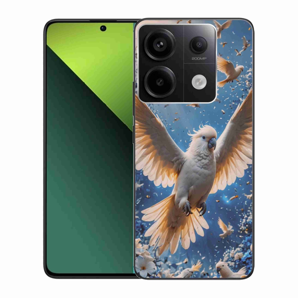 Gelový kryt mmCase na Xiaomi Redmi Note 13 Pro 5G/Poco X6 5G - papoušek kakadu