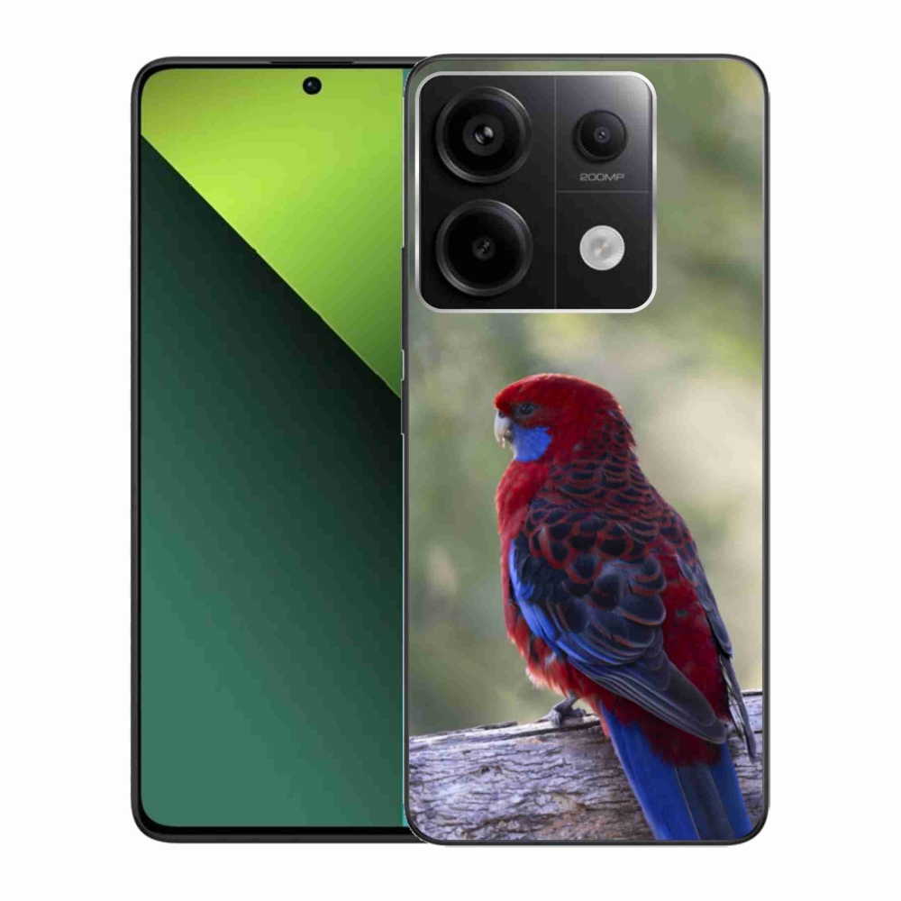 Gelový kryt mmCase na Xiaomi Redmi Note 13 Pro 5G/Poco X6 5G - papoušek rosela