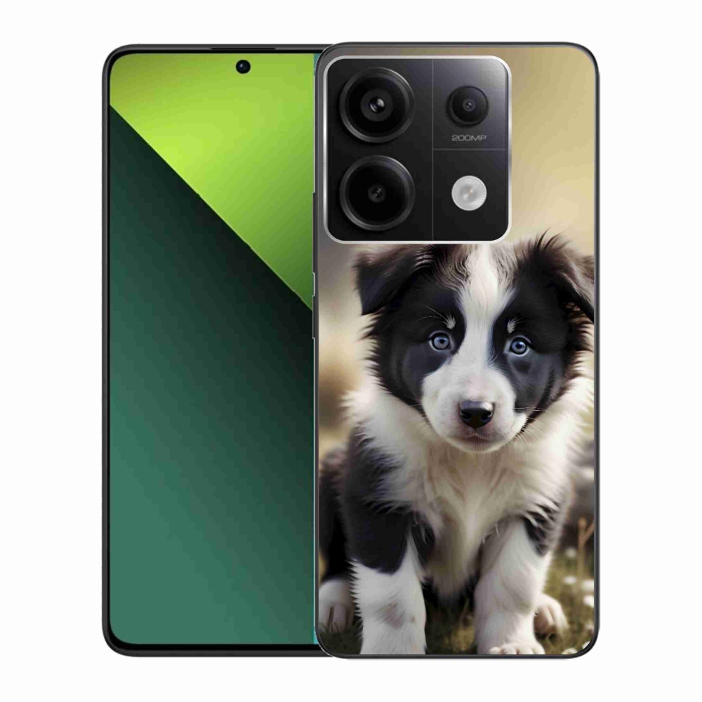 Gelový kryt mmCase na Xiaomi Redmi Note 13 Pro 5G/Poco X6 5G - roztomilá border kolie