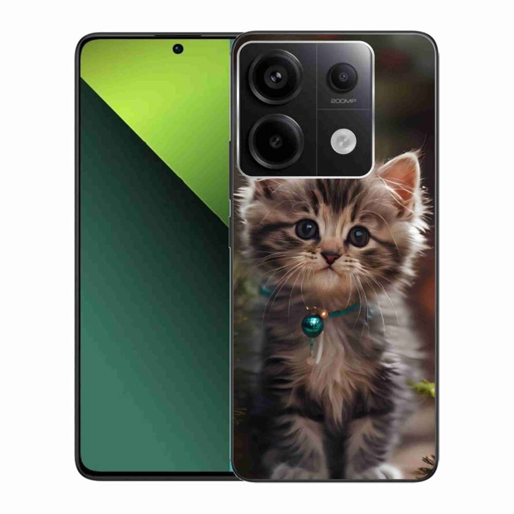 Gelový kryt mmCase na Xiaomi Redmi Note 13 Pro 5G/Poco X6 5G - roztomilé kotě 11