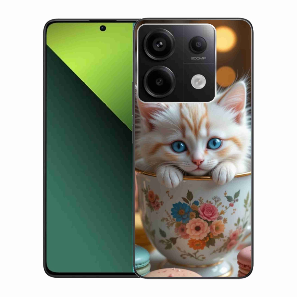 Gelový kryt mmCase na Xiaomi Redmi Note 13 Pro 5G/Poco X6 5G - roztomilé kotě 6