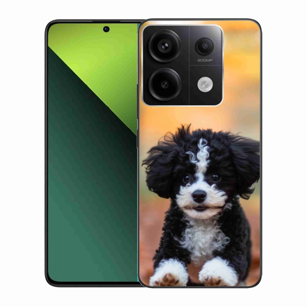 Gelový kryt mmCase na Xiaomi Redmi Note 13 Pro 5G/Poco X6 5G - roztomilé štěně 2