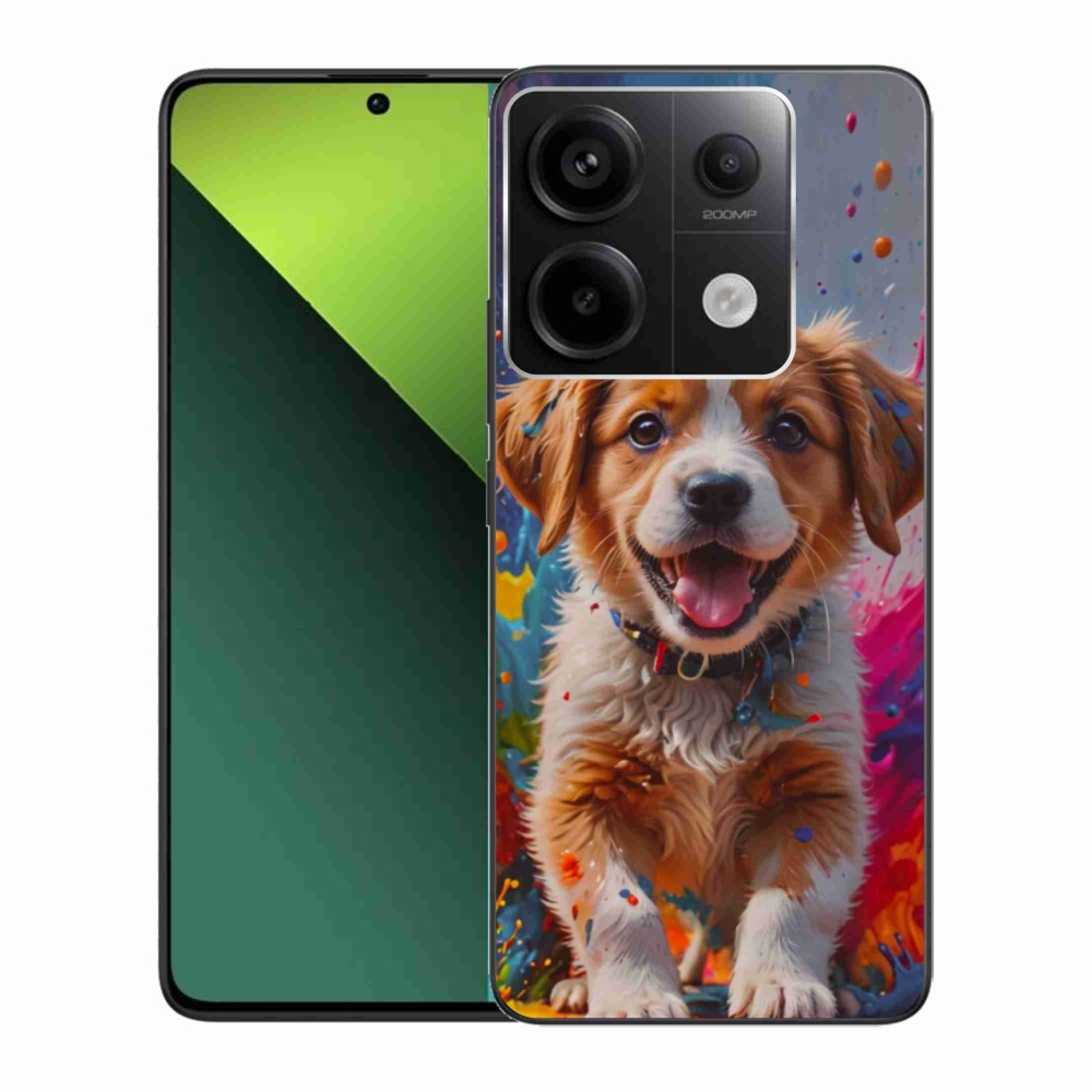 Gelový kryt mmCase na Xiaomi Redmi Note 13 Pro 5G/Poco X6 5G - roztomilé štěně 3