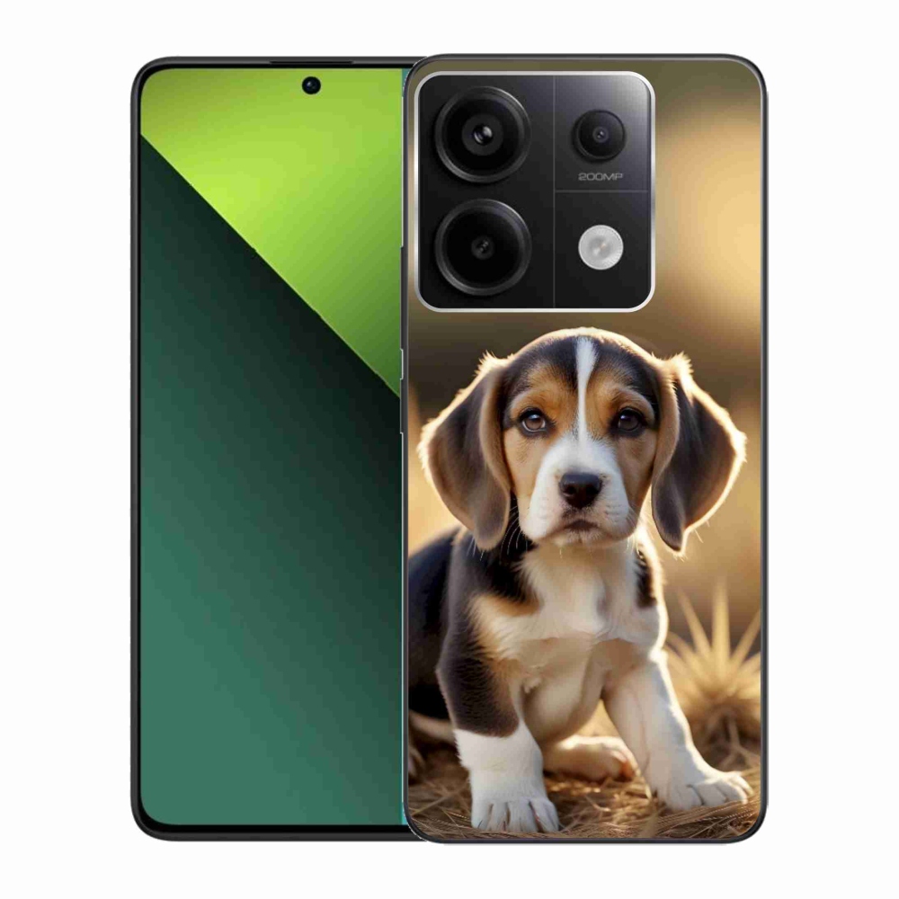 Gelový kryt mmCase na Xiaomi Redmi Note 13 Pro 5G/Poco X6 5G - roztomilý bígl