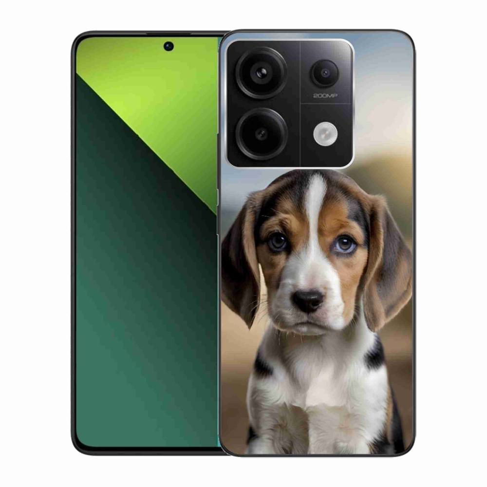 Gelový kryt mmCase na Xiaomi Redmi Note 13 Pro 5G/Poco X6 5G - roztomilý bígl