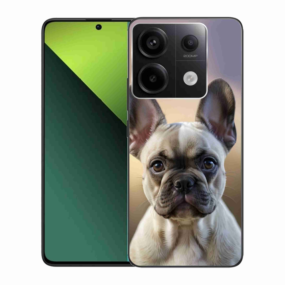 Gelový kryt mmCase na Xiaomi Redmi Note 13 Pro 5G/Poco X6 5G - roztomilý francouzský buldoček
