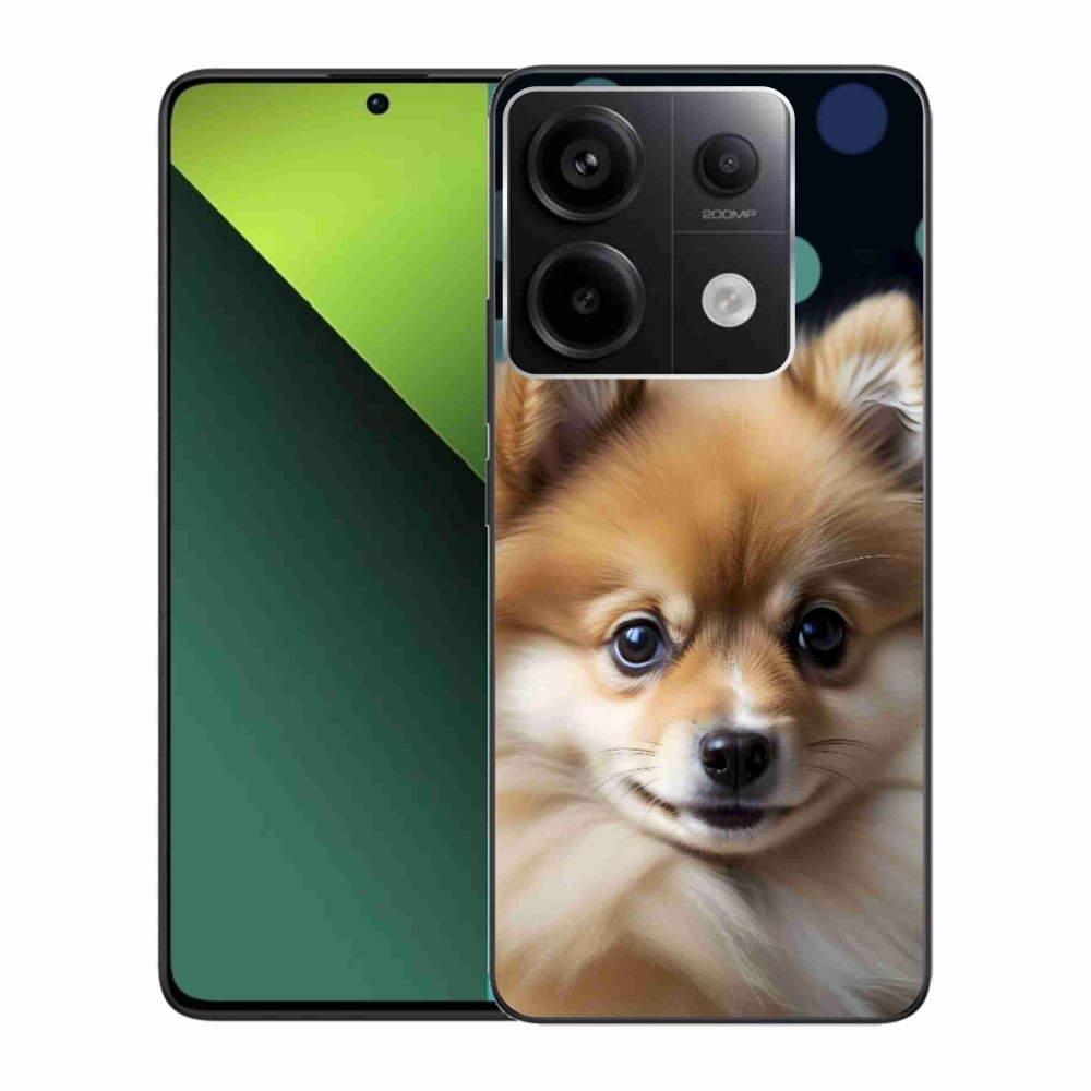 Gelový kryt mmCase na Xiaomi Redmi Note 13 Pro 5G/Poco X6 5G - roztomilý pomeranian