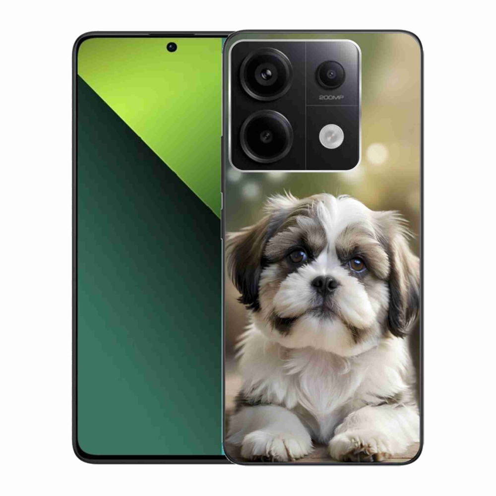 Gelový kryt mmCase na Xiaomi Redmi Note 13 Pro 5G/Poco X6 5G - roztomilý shih-tzu