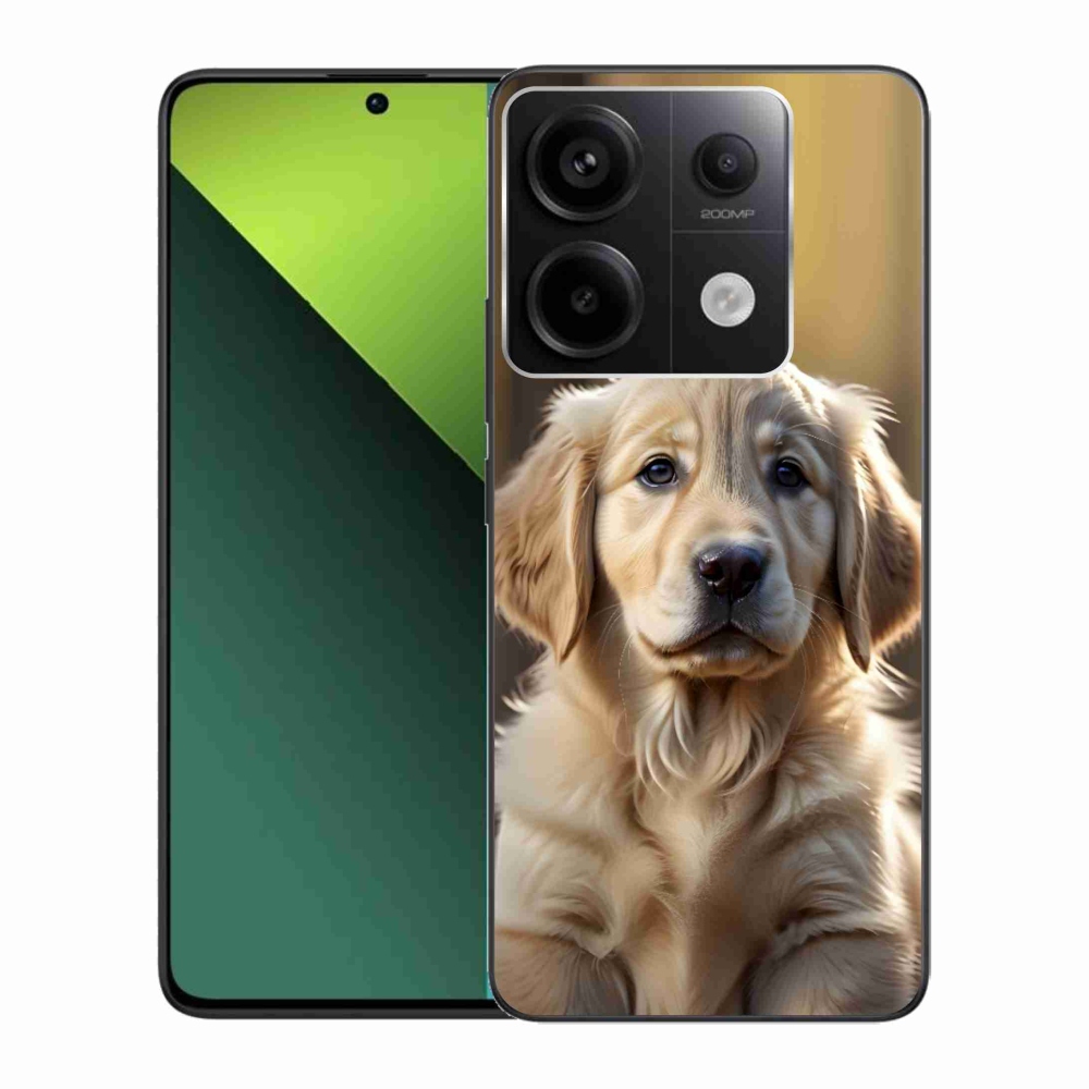Gelový kryt mmCase na Xiaomi Redmi Note 13 Pro 5G/Poco X6 5G - roztomilý zlatý retrívr
