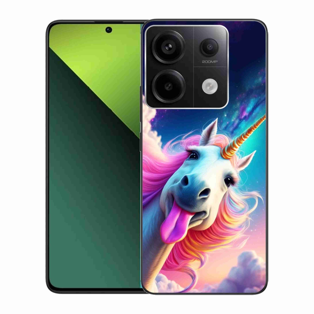 Gelový kryt mmCase na Xiaomi Redmi Note 13 Pro 5G/Poco X6 5G - šílený jednorožec