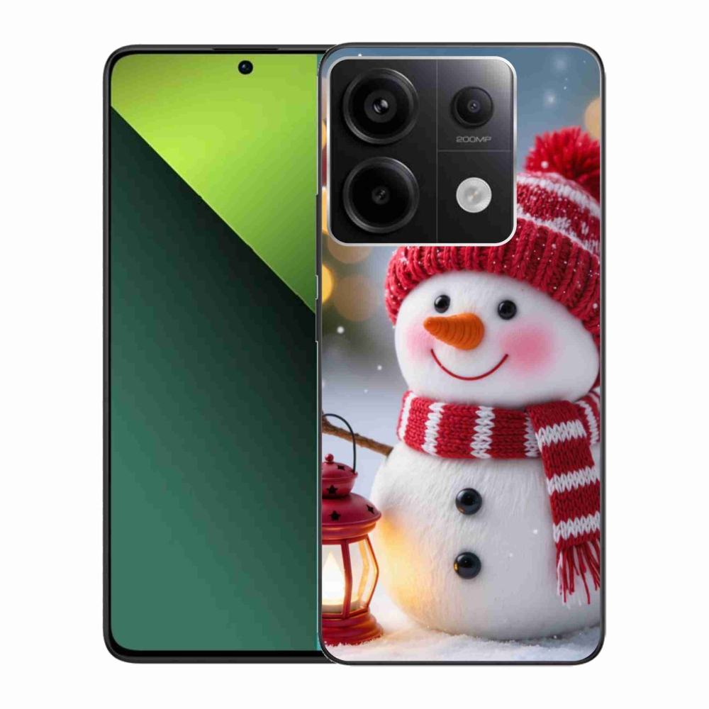 Gelový kryt mmCase na Xiaomi Redmi Note 13 Pro 5G/Poco X6 5G - sněhulák 2