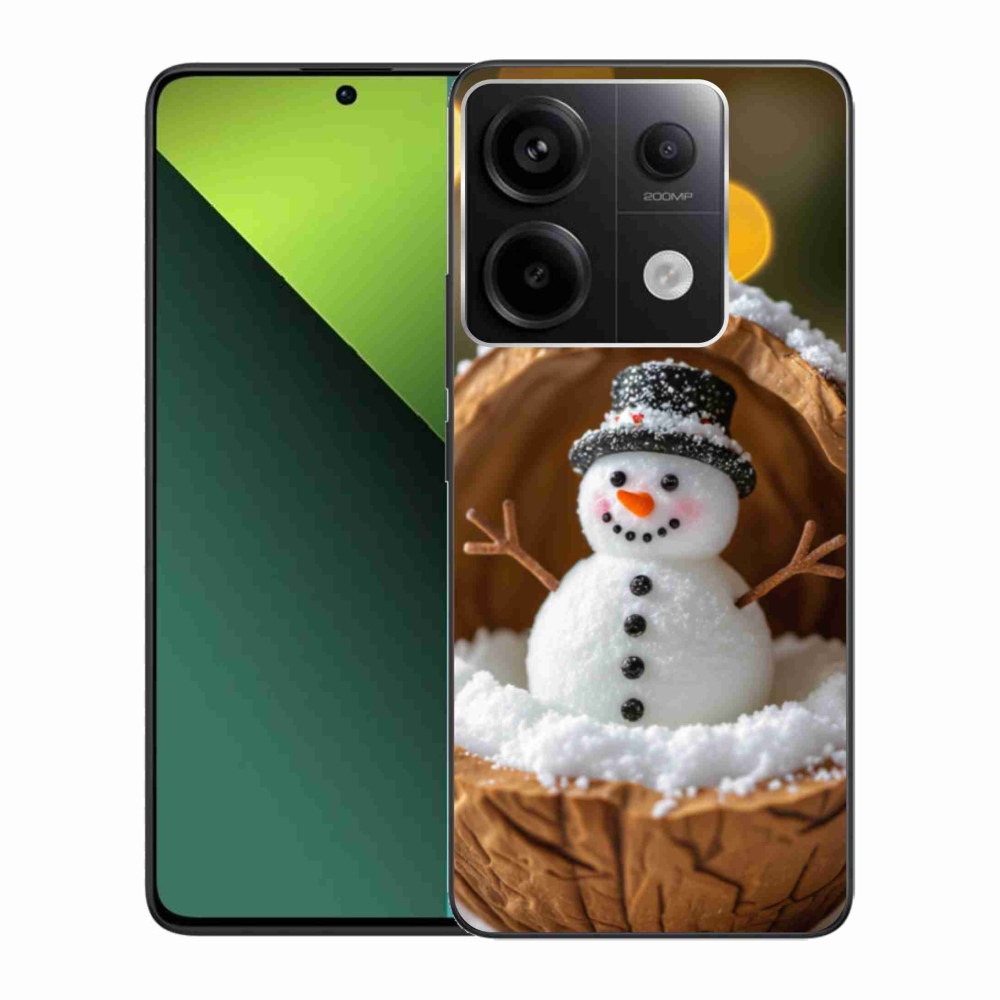 Gelový kryt mmCase na Xiaomi Redmi Note 13 Pro 5G/Poco X6 5G - sněhulák 4