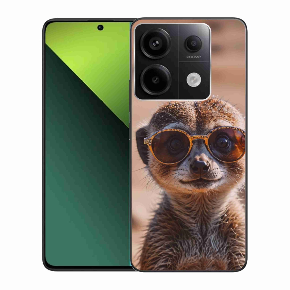 Gelový kryt mmCase na Xiaomi Redmi Note 13 Pro 5G/Poco X6 5G - stylová surikata