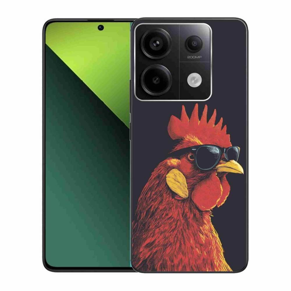 Gelový kryt mmCase na Xiaomi Redmi Note 13 Pro 5G/Poco X6 5G - stylový kohout
