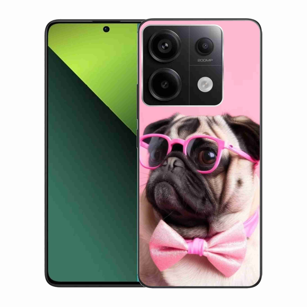 Gelový kryt mmCase na Xiaomi Redmi Note 13 Pro 5G/Poco X6 5G - stylový mops
