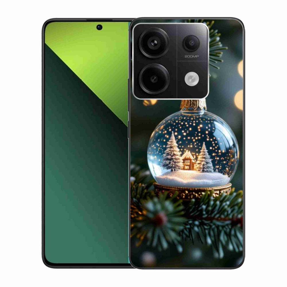 Gelový kryt mmCase na Xiaomi Redmi Note 13 Pro 5G/Poco X6 5G - vánoční koule 2