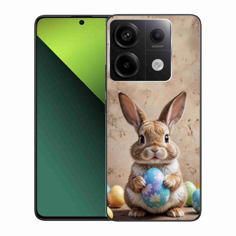 Gelový kryt mmCase na Xiaomi Redmi Note 13 Pro 5G/Poco X6 5G - velikonoční králíček