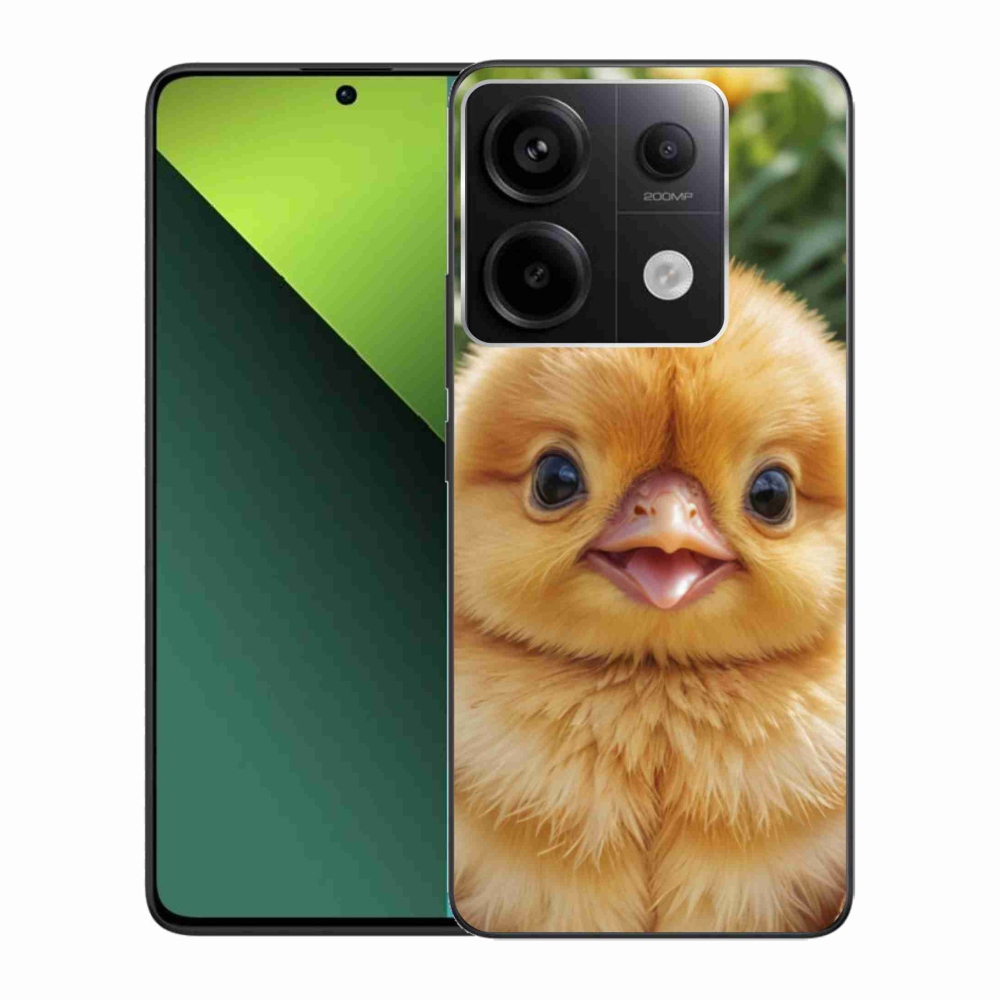 Gelový kryt mmCase na Xiaomi Redmi Note 13 Pro 5G/Poco X6 5G - veselé kuřátko
