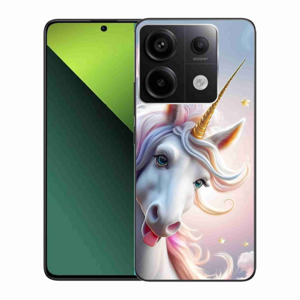 Gelový kryt mmCase na Xiaomi Redmi Note 13 Pro 5G/Poco X6 5G - veselý jednorožec