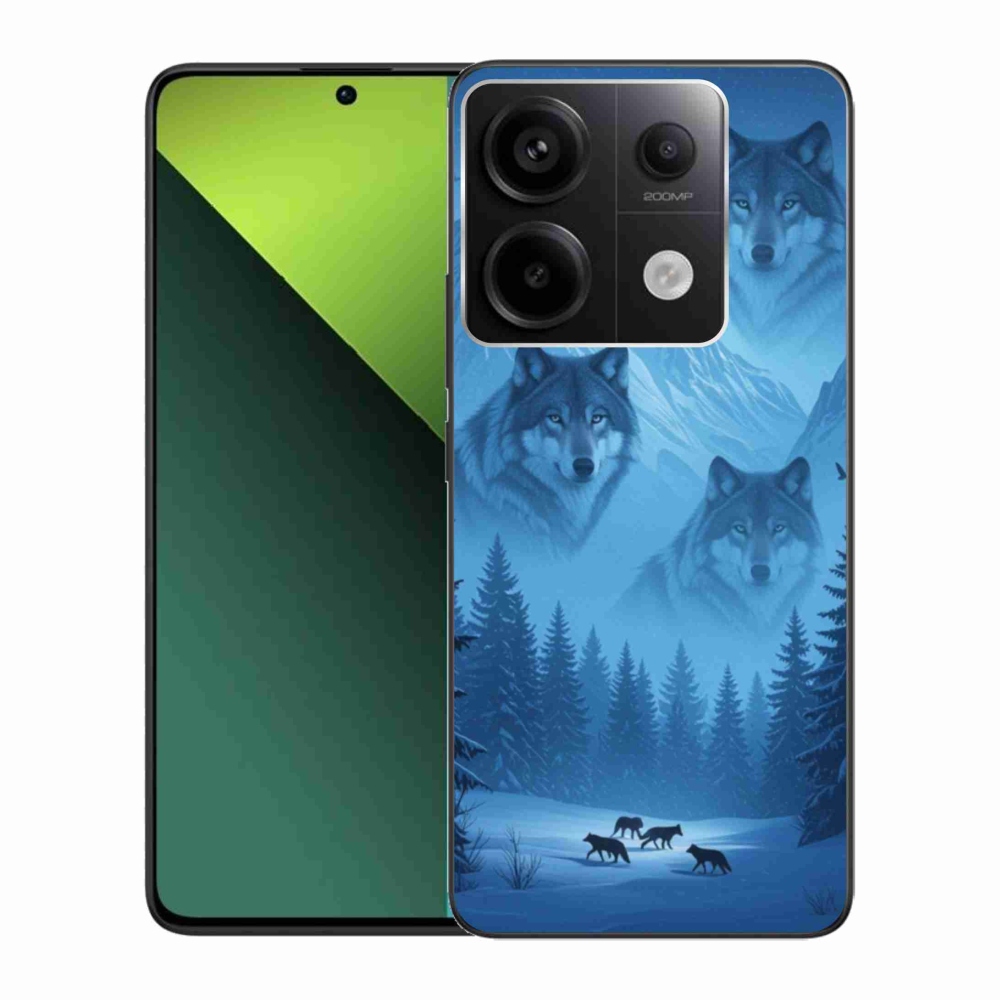 Gelový kryt mmCase na Xiaomi Redmi Note 13 Pro 5G/Poco X6 5G - vlčí smečka