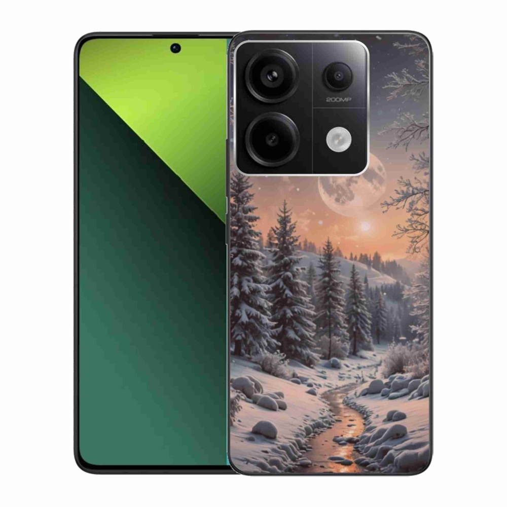 Gelový kryt mmCase na Xiaomi Redmi Note 13 Pro 5G/Poco X6 5G - zimní krajina 2