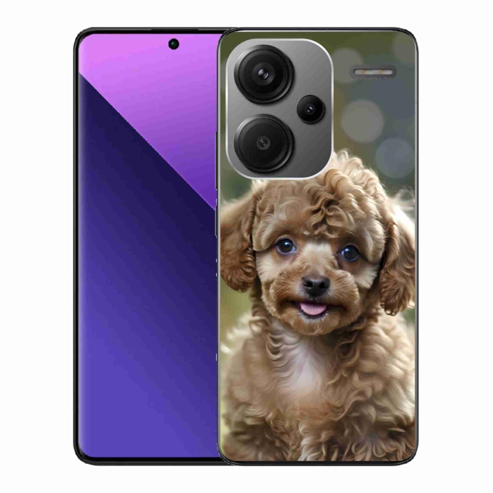 Gelový kryt mmCase na Xiaomi Redmi Note 13 Pro+ 5G - roztomilý pudl