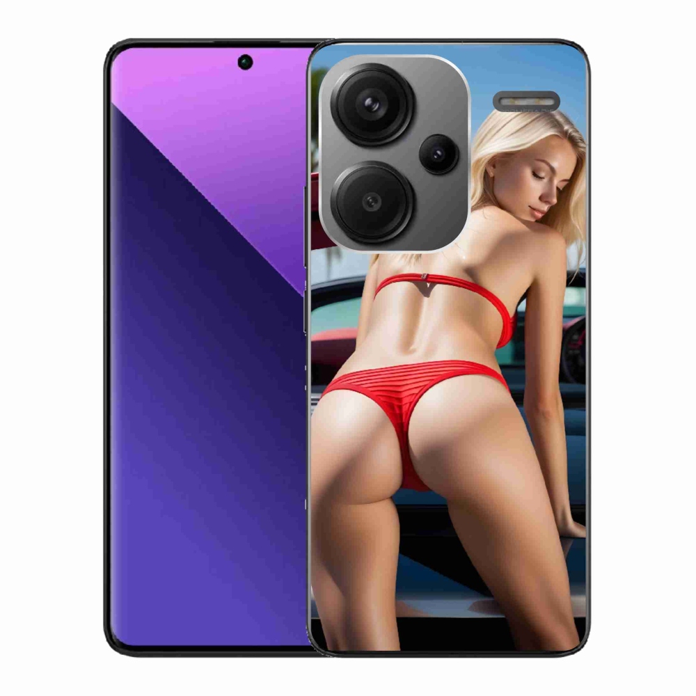 Gelový kryt mmCase na Xiaomi Redmi Note 13 Pro+ 5G - sexy žena 2