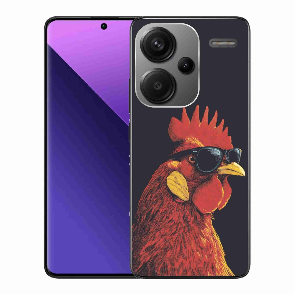 Gelový kryt mmCase na Xiaomi Redmi Note 13 Pro+ 5G - stylový kohout