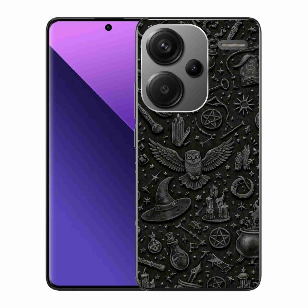 Gelový kryt mmCase na Xiaomi Redmi Note 13 Pro+ 5G - tmavý magický svět