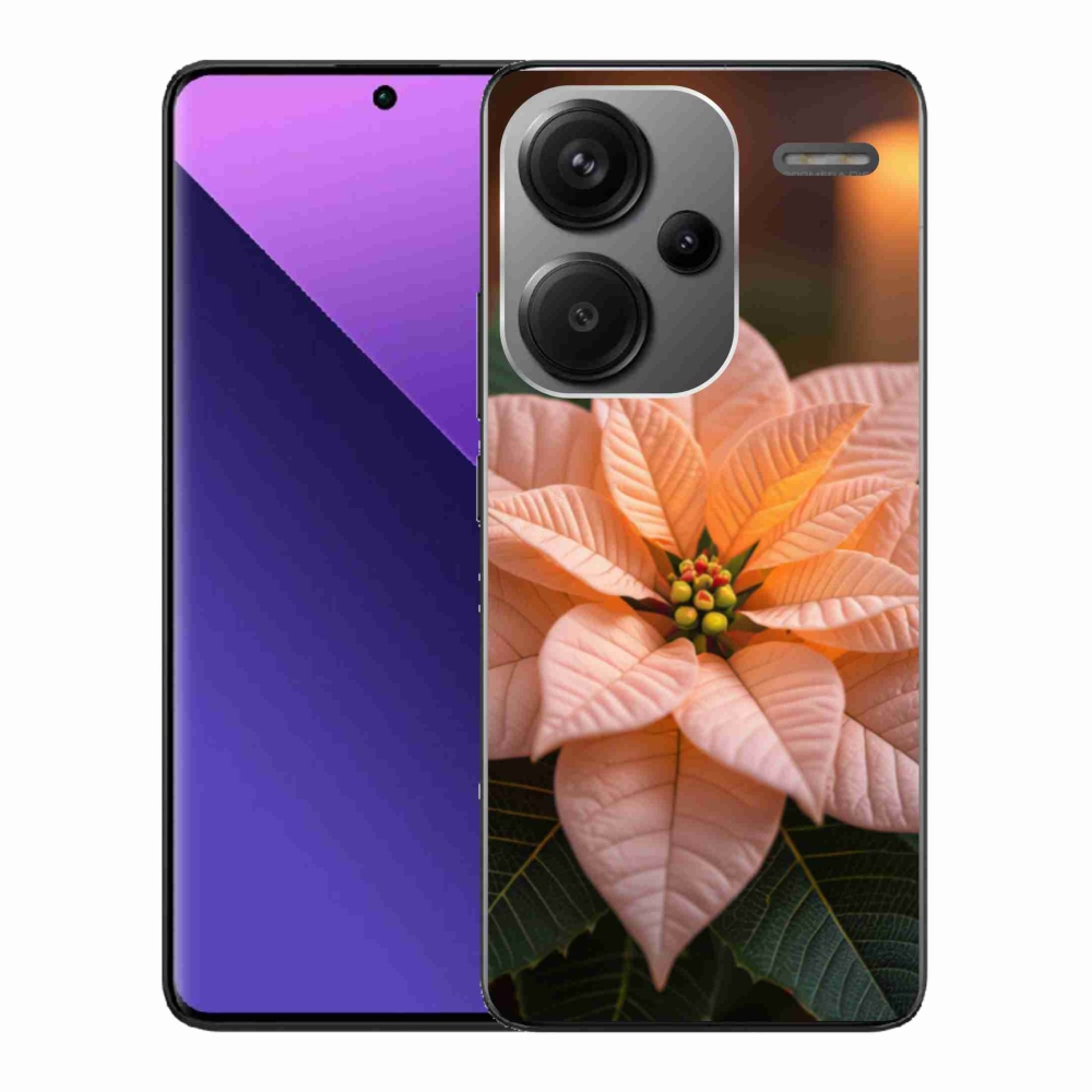 Gelový kryt mmCase na Xiaomi Redmi Note 13 Pro+ 5G - vánoční hvězda