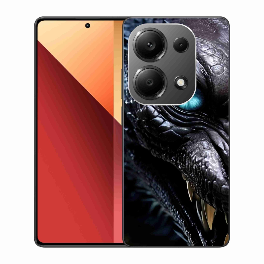 Gelový kryt mmCase na Xiaomi Redmi Note 13 Pro/Poco M6 Pro - dračí pohled