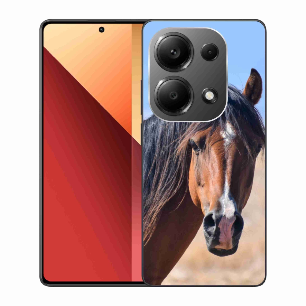 Gelový kryt mmCase na Xiaomi Redmi Note 13 Pro/Poco M6 Pro - klidný kůň