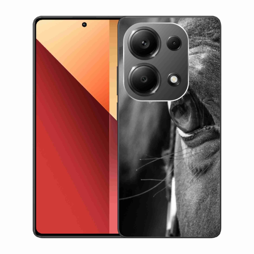 Gelový kryt mmCase na Xiaomi Redmi Note 13 Pro/Poco M6 Pro - koňský pohled