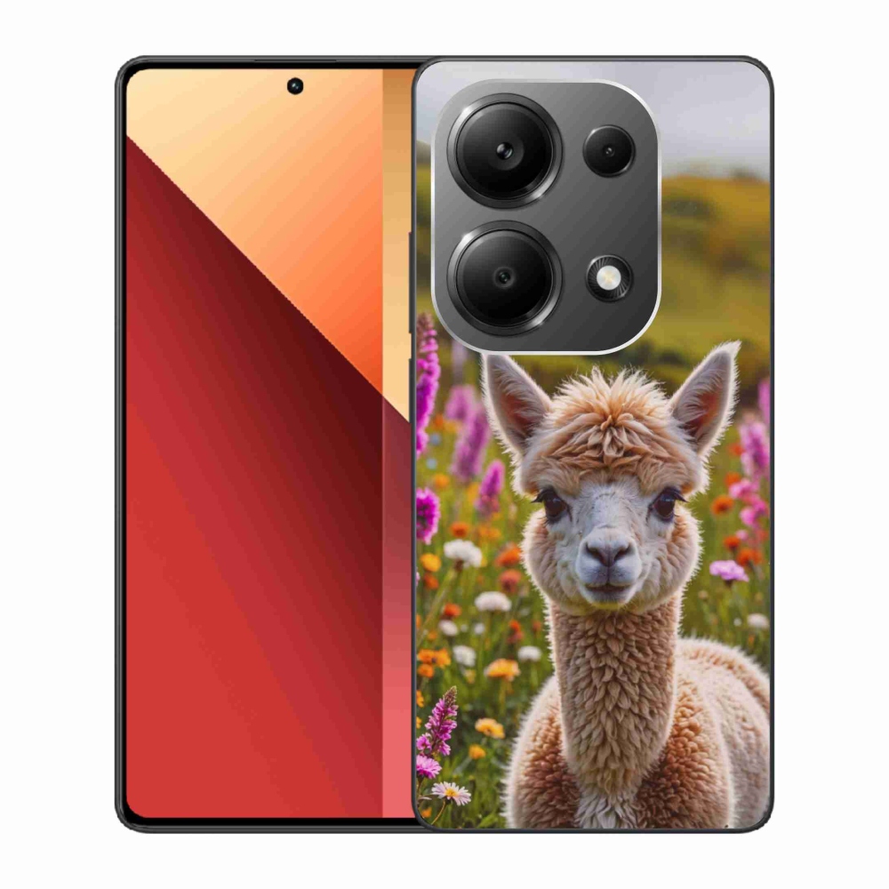 Gelový kryt mmCase na Xiaomi Redmi Note 13 Pro/Poco M6 Pro - lama na louce
