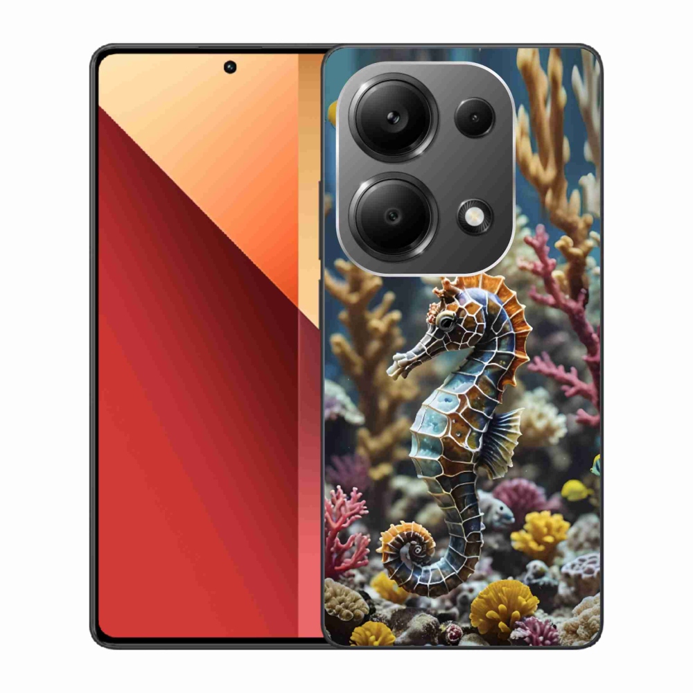 Gelový kryt mmCase na Xiaomi Redmi Note 13 Pro/Poco M6 Pro - mořský koník 2