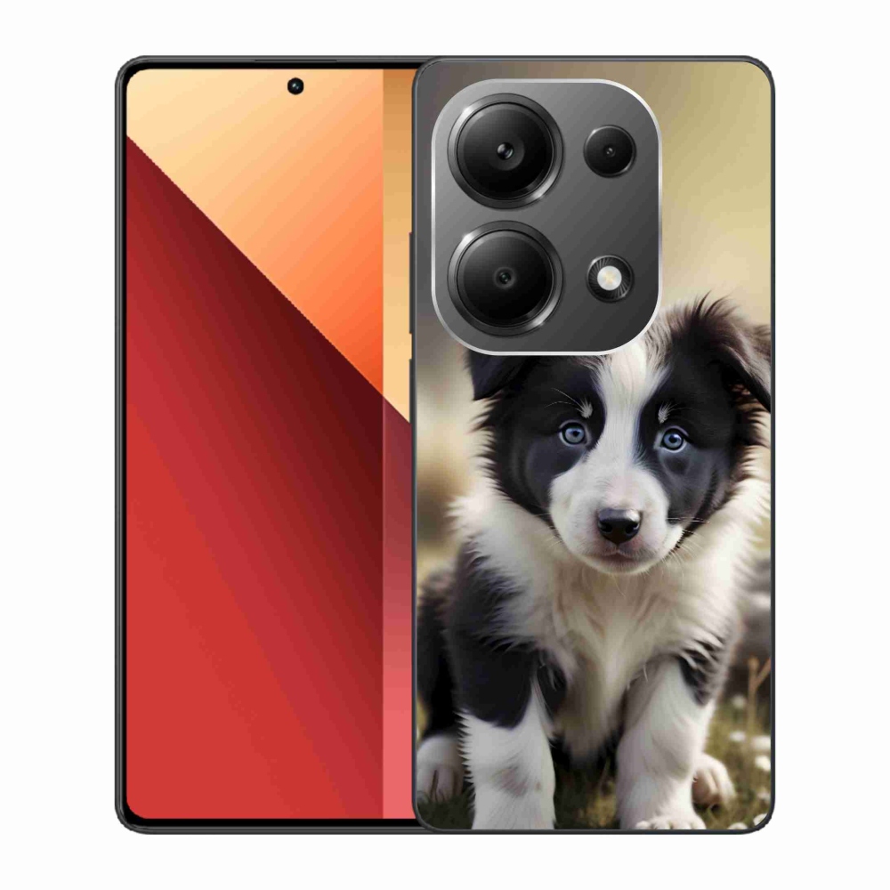 Gelový kryt mmCase na Xiaomi Redmi Note 13 Pro/Poco M6 Pro - roztomilá border kolie