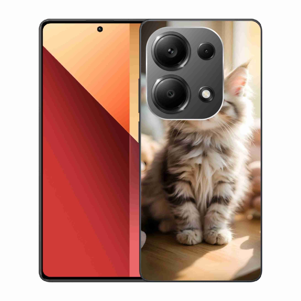 Gelový kryt mmCase na Xiaomi Redmi Note 13 Pro/Poco M6 Pro - roztomilé kotě 10