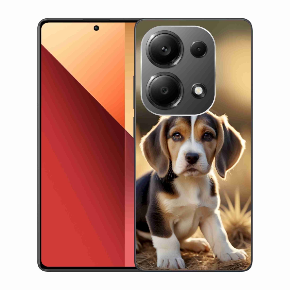 Gelový kryt mmCase na Xiaomi Redmi Note 13 Pro/Poco M6 Pro - roztomilý bígl