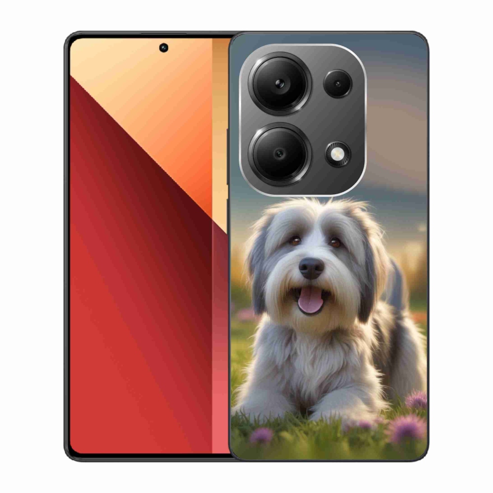 Gelový kryt mmCase na Xiaomi Redmi Note 13 Pro/Poco M6 Pro - roztomilý havanský psík