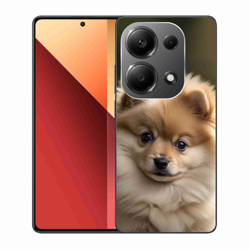 Gelový kryt mmCase na Xiaomi Redmi Note 13 Pro/Poco M6 Pro - roztomilý pomeranian 2