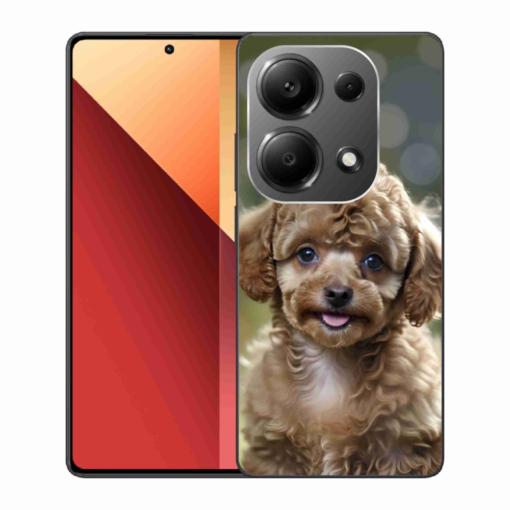 Gelový kryt mmCase na Xiaomi Redmi Note 13 Pro/Poco M6 Pro - roztomilý pudl