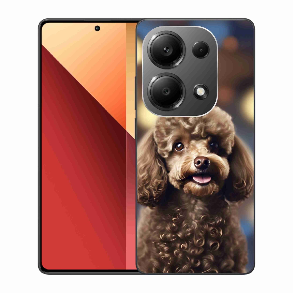 Gelový kryt mmCase na Xiaomi Redmi Note 13 Pro/Poco M6 Pro - roztomilý pudl