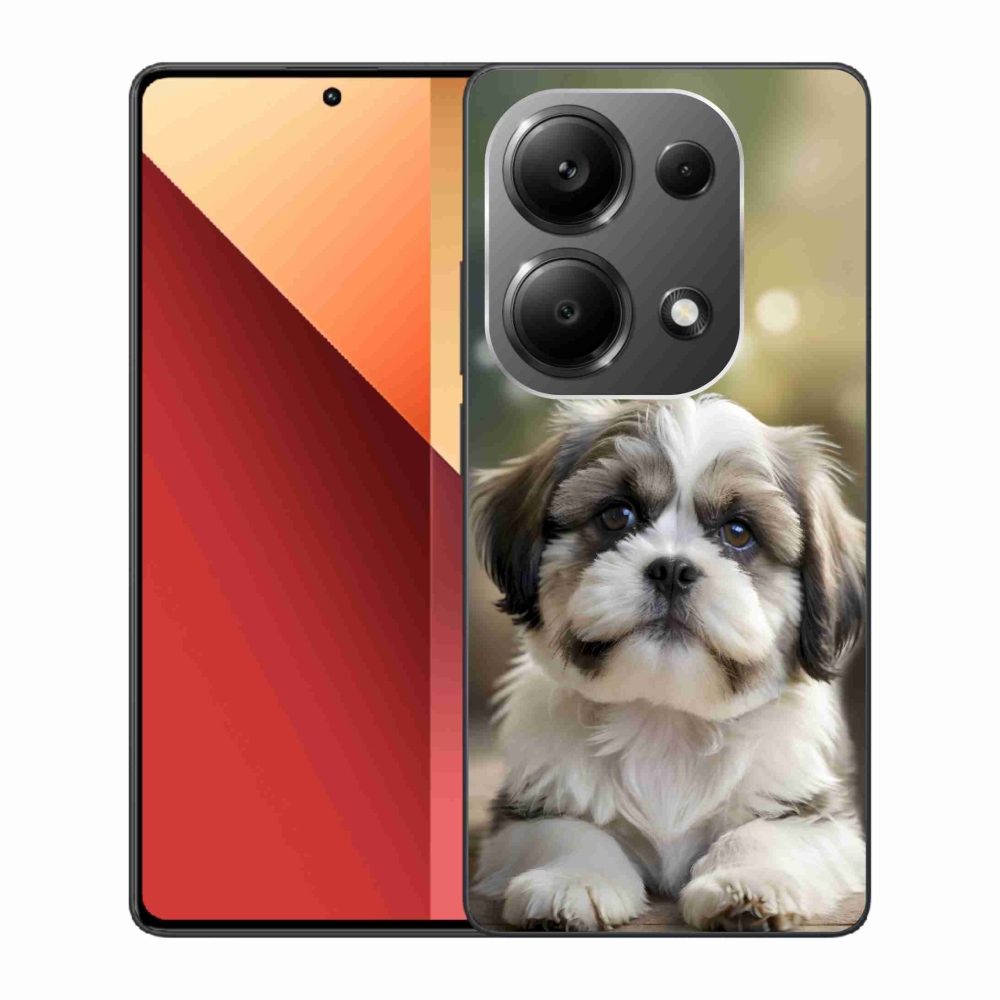 Gelový kryt mmCase na Xiaomi Redmi Note 13 Pro/Poco M6 Pro - roztomilý shih-tzu